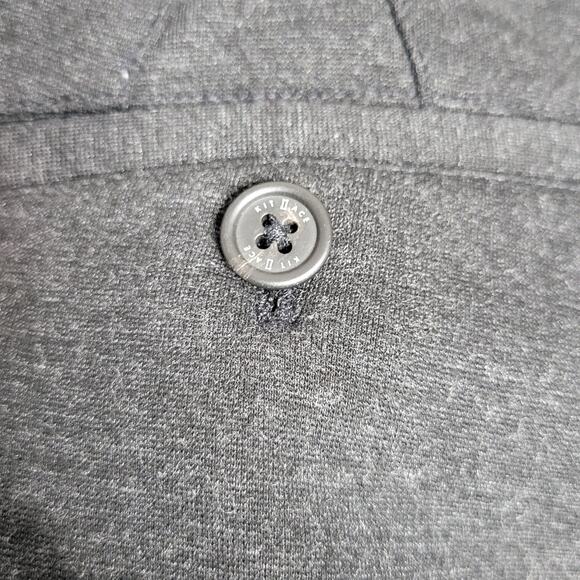 Kit & Ace Gray High Rise Straight Leg Ankle Trouser Pants Women's 4 - Picture 8 of 11